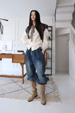 suede shirring boots