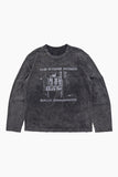Stone roses crop long sleeve