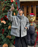 Rium Half Hooded Coat