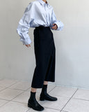 Twist Wrap Long Skirt