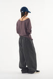 Gaussian off-shoulder tee