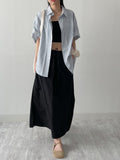 [with cup] Basic Rib Tube Top