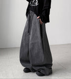 Natty Herringbone Balloon Pants