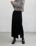 [FW] Betty Slit H-Line Long Skirt