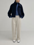 Mir Peach Cotton Wide Pants