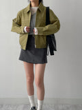 One-Shoulder Wool Knit Vest