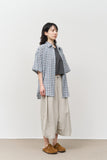 Pie Checked Bermuda Pants