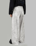 Hand vintage wide pants