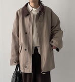 [Dumble Lining] Teni Collar Overfit Bomber Jumper