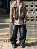 Crop Pigment Corduroy Jacket