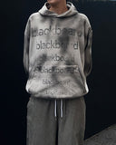 Vintage Dirty Lettering Hoodie