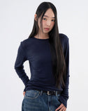 Dove ribbed long sleeve