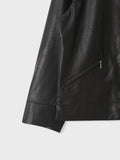 Storm Leather Zip Jacket