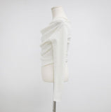 Marsh Off-Shoulder Layered T-Shirt