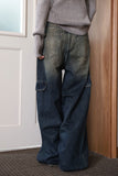 More pocket wide denim