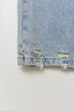 Brick Brushed Wide Denim