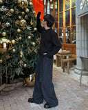 Hearts Round Warmer Knit