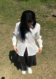 WRAP FLARE SKIRT