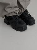 1202 Ribbon Platform Sole Sneakers (6cm)