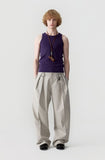 O-RING double pleat pants