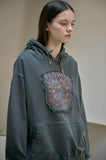 Village Flower Pigment Hoodie