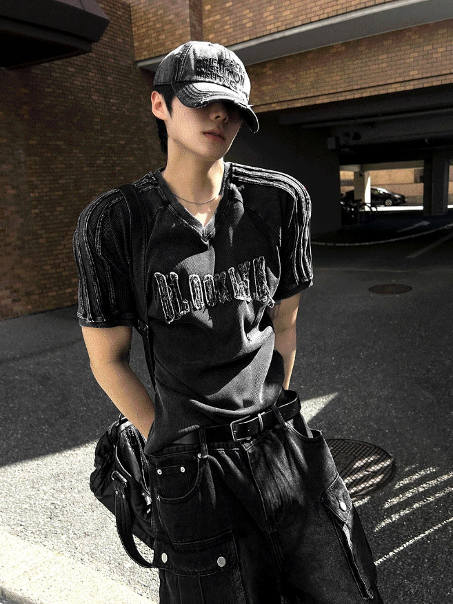 【COSYHARU】Black Up China Leather black up China leather jacket - COSYHARU | 60% - Asian