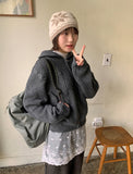 Dedenki Snowflake Printing Beanie