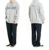 APPLIQUE ZIP UP HOODIE
