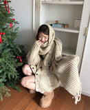 [wool20%] Ellie Bokashi Weaving Muffler