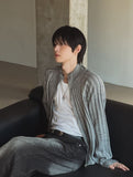 Todd Rib Knit Zip-up