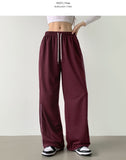 Side Tie Two-Way Wide Jogger Training Pants