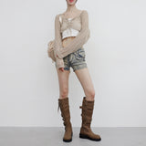 Senia cardigan + sleeveless set