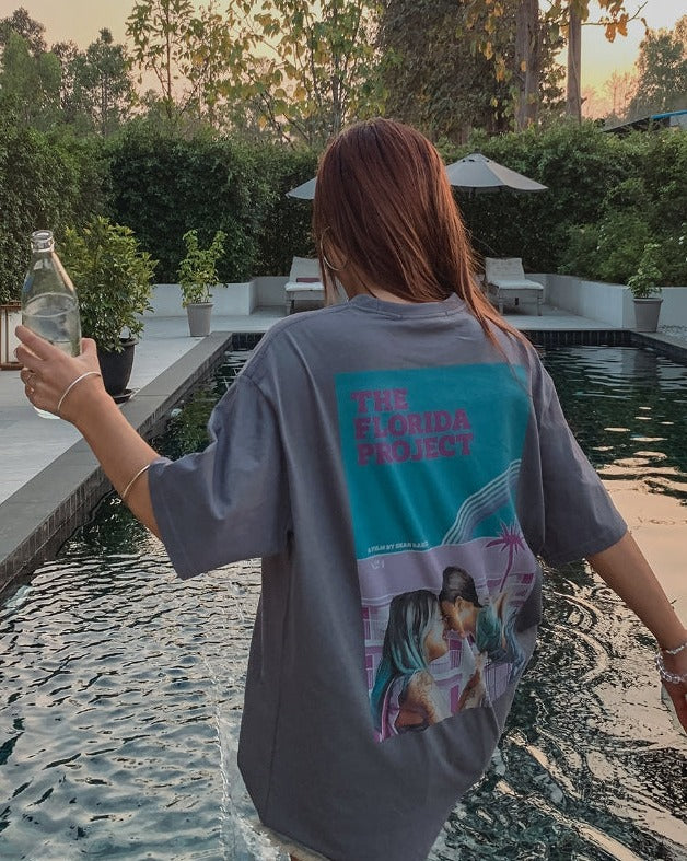【U LAN】Budapest Back Printing Short Sleeve U LAN (ユーラン) - ブダペストバックプリンティング半袖Tシャツ