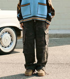 Multi Pocket Washing Twill Pants