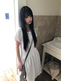 Warpee Short Sleeve Flare One Piece
