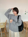 Kouni cable over round knit