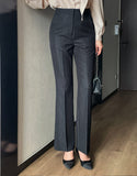 Kane Semi Bootcut Denim Slacks