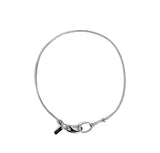 [LAN ARCHIVE] 024 Double snake chain buckle necklace