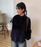 Pomoni Basic Corduroy Shirt