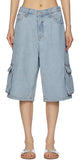 Rugge denim cargo shorts