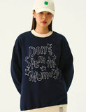 [UNISEX]DONT-SPENT Color Matching Sweatshirt