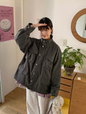 Yorui cotton pocket field jacket