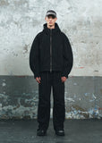 INCISION HOOD HIGHNECK JUMPER