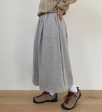 [unisex] Hiccup Rivet Banding Bermuda Pants