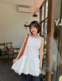 Polperm Summer Lace Layered Sleeveless One Piece