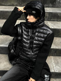 Romtel Dark Black Lightweight Padding + Black Knit