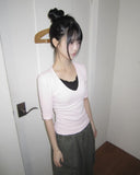 Beniel Roll-up Three Quarter T-shirt