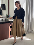 Rode Pleated Long Skirt
