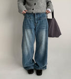 Picat Pocket Straight Denim Pants