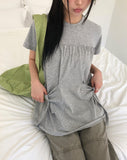 Hues Ribbon Pocket Short Sleeve T-shirt